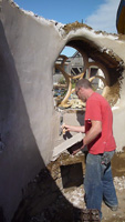 earth plastering